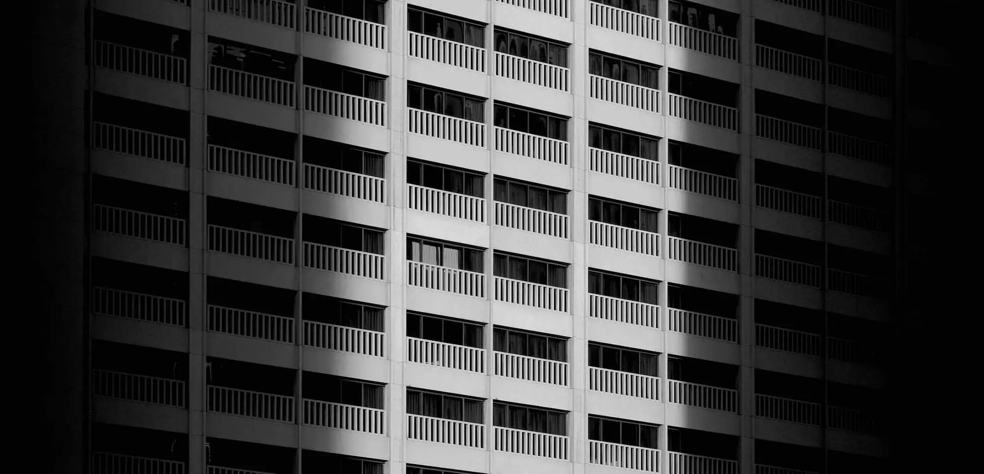 Modern high-rise building exterior